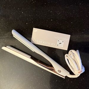 T3 Smart ID Straightener - White and Rose Gold